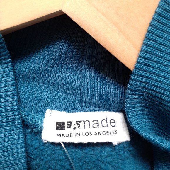 NWT LAmade Brandy Sweatshirt Teal  Size M - Picture 3 of 11